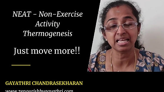 NEAT - Non Exercise Activity Thermogenesis-1
